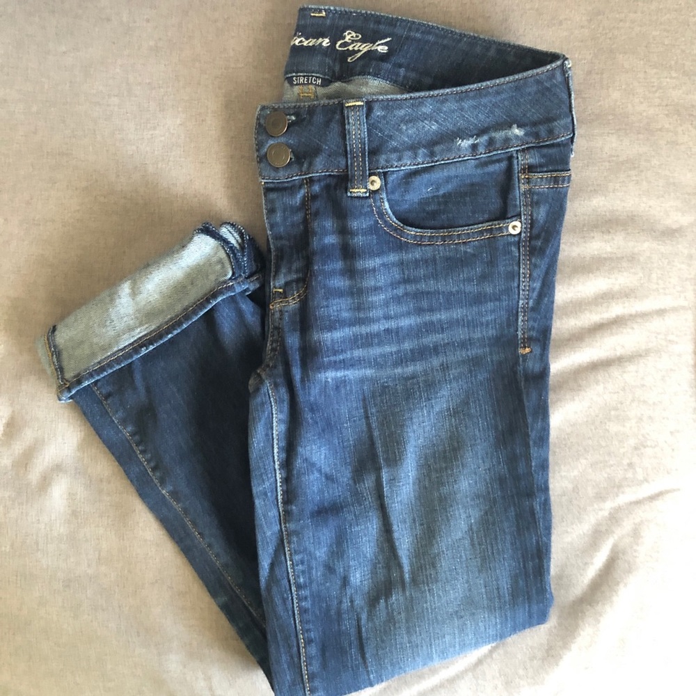 American Eagle AE Artist Crop size 4